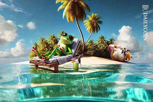 PEPE_SHIB_Tropical_Island_Sun_Beach_Goodlife_Sand_Meme_web-530x353.jpg