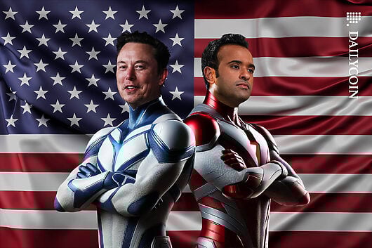 Vivek-Ramaswamy_Elon-Musk_Superheroes_Posing_USA_America_Politics_Flag_web-530x353.jpg
